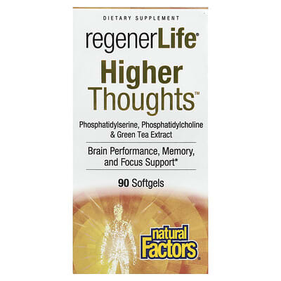 RegenerLife®, Higher Thoughts™, 90 Softgels