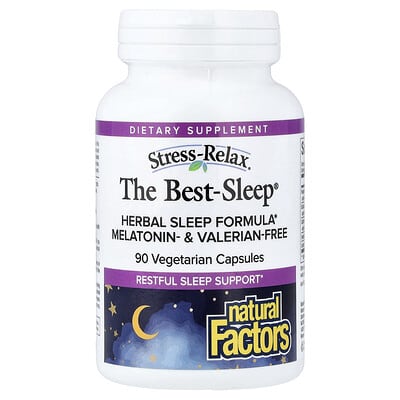 Stress-Relax®, The Best-Sleep®, 90 Vegetarian Capsules