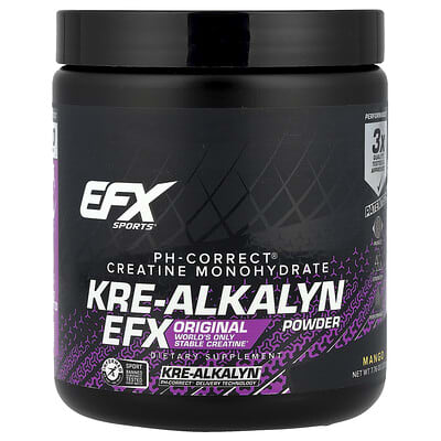 Порошок Kre-Alkalyn EFX, манго, 7.76 oz (220 g)