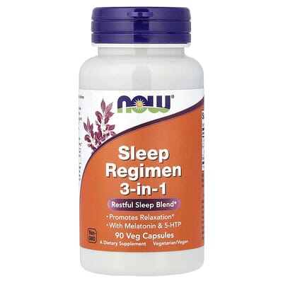 Sleep Regimen 3-in-1, 90 веганских капсул