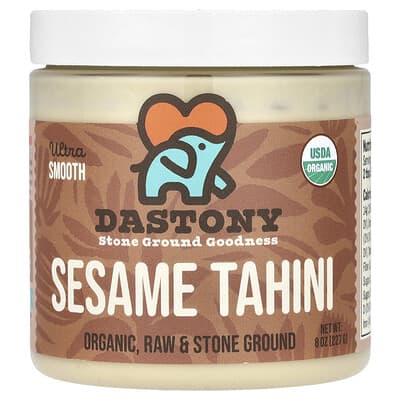 Sesame Tahini, Ultra Smooth, 8 oz (227 g)