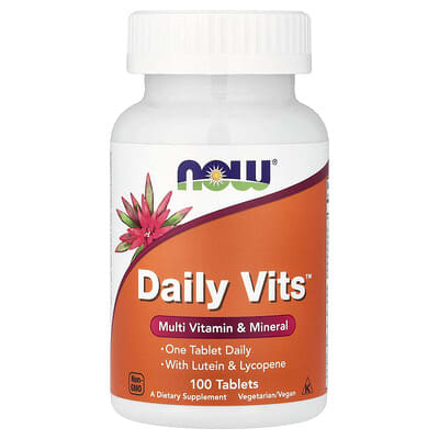 Daily Vits™, Мультивитаминный и минеральный комплекс, 100 таблеток