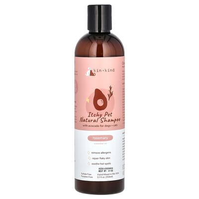 Itchy Pet Natural Shampoo with Avocado, For Dogs & Cats, Rosemary, 12 fl oz (354 ml)