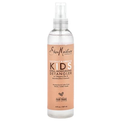 Kids Extra-Moisturizing Detangler, Coconut & Hibiscus, 8 fl oz (237 ml)