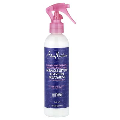 Miracle Styler Leave-In Treatment, Sugarcane Extract & Meadowfoam Seed, 8 fl oz (237 ml)