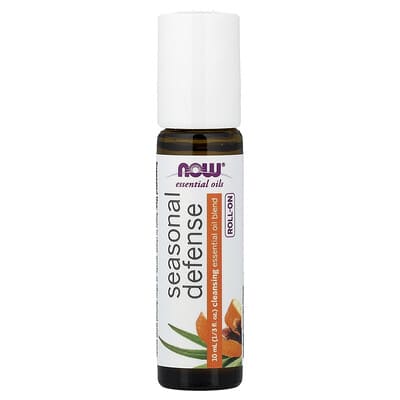 Essential Oils, Roll-On, Seasonal Defense, 1/3 fl oz (10 ml)