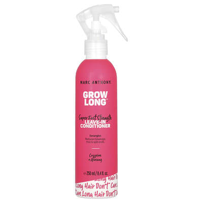Несмываемый кондиционер Marc Anthony Grow Long, Super Fast Strength, с кофеином и женьшнем, 8.4 fl oz (250 ml)