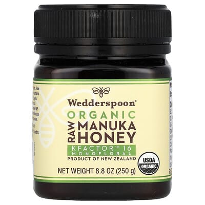 Organic Raw Manuka Honey, 150+ MGO, 8.8 oz (250 g)