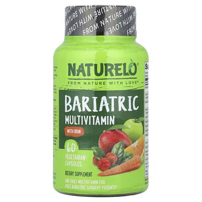 Bariatric Multivitamin with Iron, 60 Vegetarian Capsules