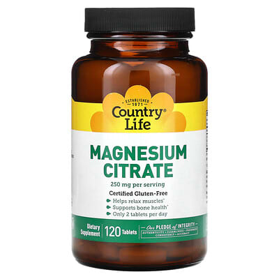 Magnesium Citrate, 120 Tablets