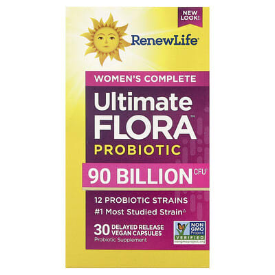 Women's Complete, Ultimate Flora™ Probiotic, 30 Delayed Release Vegan Capsules