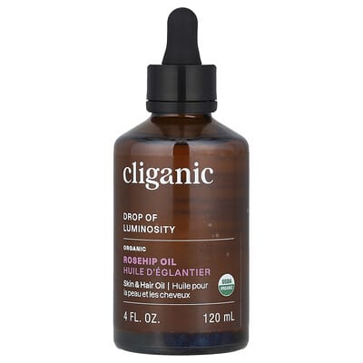 Drop of Luminosity™ Органическое масло шиповника, 4 fl oz (120 ml)