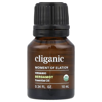 Moment of Elation™, Organic Bergamot Essential Oil, 0.34 fl oz (10 ml)