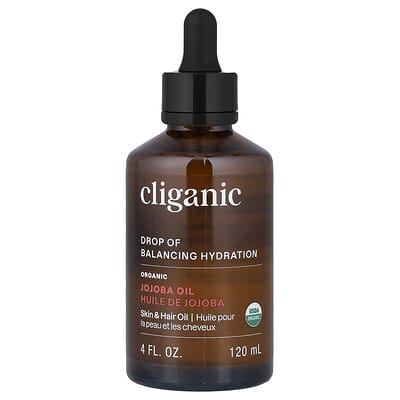 Drop of Balancing Hydration™, Organic Jojoba Oil, For Oily & Combination Skin, 4 fl oz (120 ml)