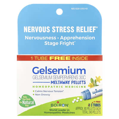 Гомеопатическое средство Boiron Gelsemium Meltaway Pellets 30C