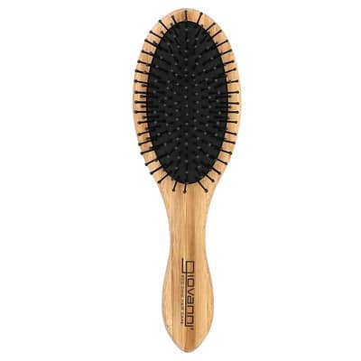 Bamboo Oval Hairbrush, 1 Brush