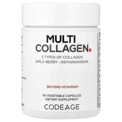 Мультиколлаген Codeage, 90 вегетарианских капсул