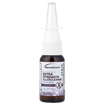 Medical Grade Manuka, Allercleanse Nasal Spray, 0.65 fl oz (20 ml)
