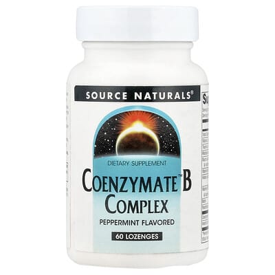 Coenzymate™ B Complex, Peppermint, 60 пастилок