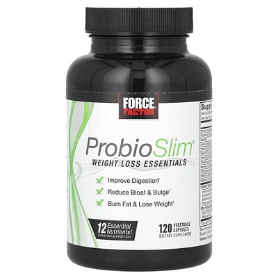 ProbioSlim®, незаменимые средства для снижения веса, 120 вегетарианских капсул