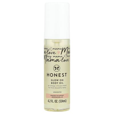 Масло для тела Glow On Body, без отдушек, 4.2 fl oz (124 ml)