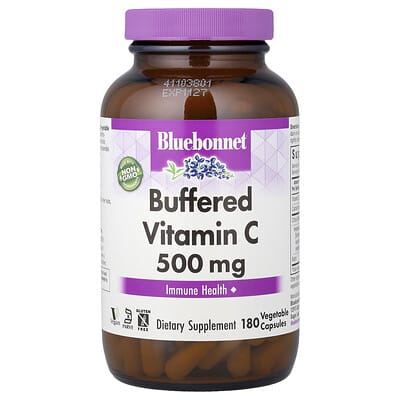 Buffered Vitamin C, 180 Vegetable Capsules