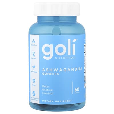Ashwagandha Gummies, 60 жевательных конфет