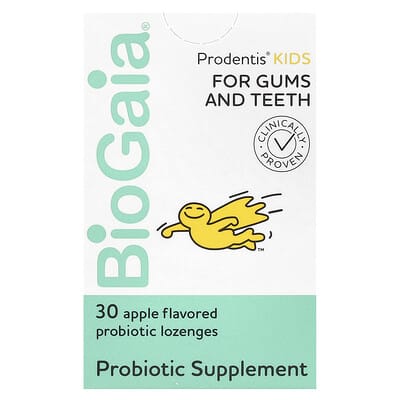 Prodentis Kids®, Probiotic Lozenges, Apple, 200 Million CFU, 30 Lozenges