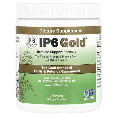 IP6 Gold®, Immune Support Formula Powder, Unflavored, 308 g