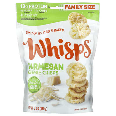 Cheese Crisps, Parmesan, 6 oz ( 170 g)