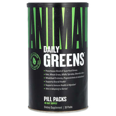 Daily Greens™ Pill Packs, 30 Packs