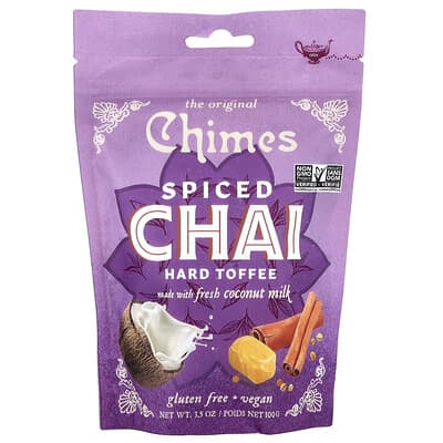 Spiced Chai, Hard Toffee, 3.5 oz (100 g)