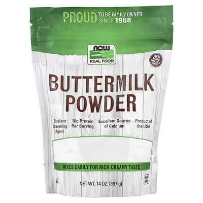 Real Food, Buttermilk Powder, 14 oz (397 g)