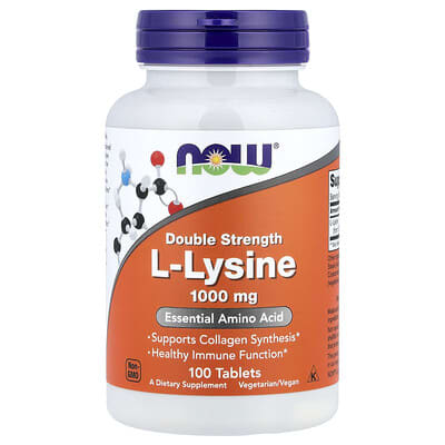 L-Lysine, 1,000 mg, 100 Tablets