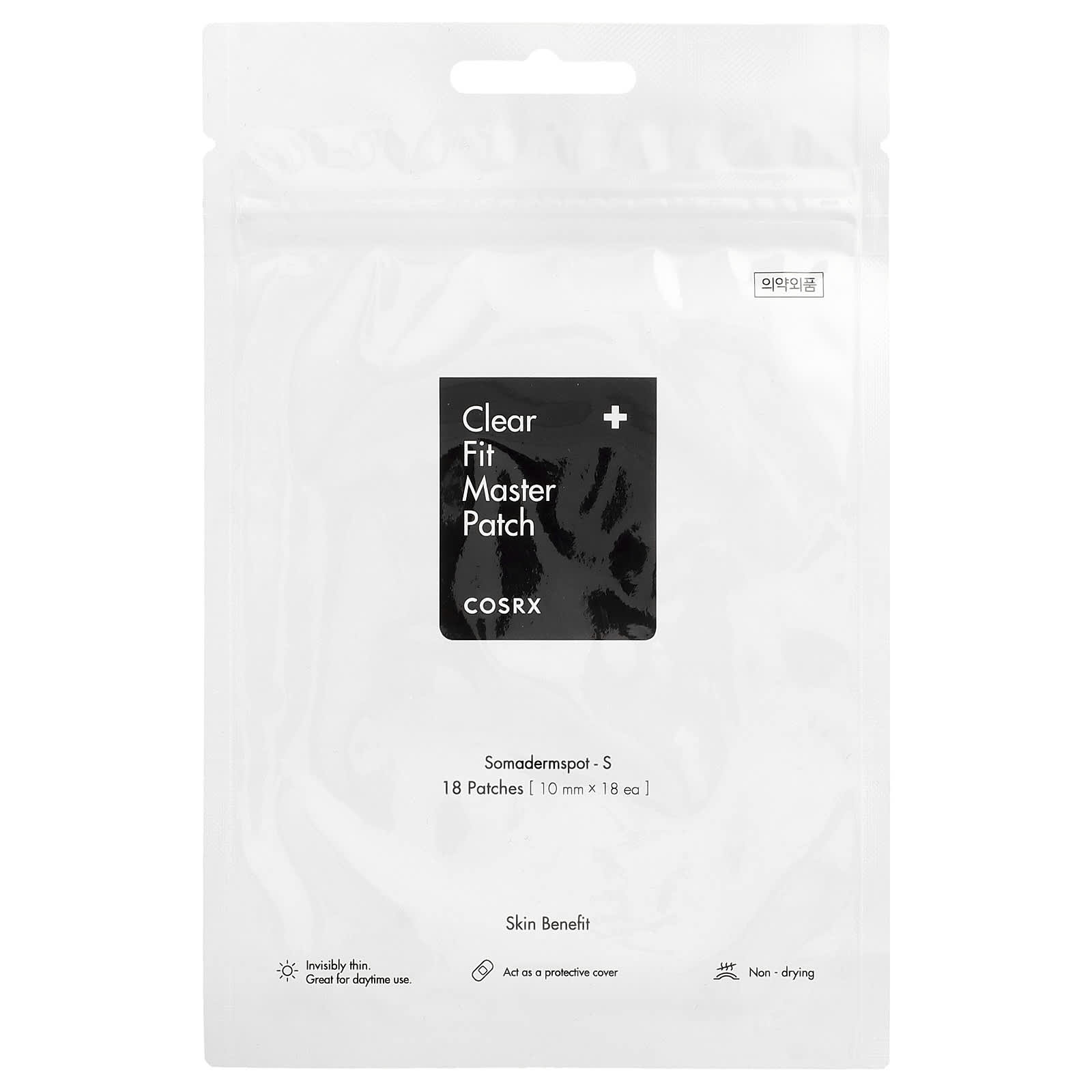 Clear Fit Master Patch, 18 патчей