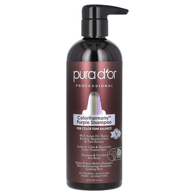 Professional, ColorHarmony™ Purple Shampoo, 16 fl oz (473 ml)