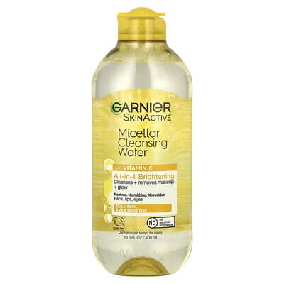 SkinActive, Micellar Cleansing Water With Vitamin C, 13.5 fl oz (400 ml)