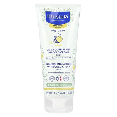 Детский питательный лосьон для тела с кремом, 6.76 fl oz (200 ml)