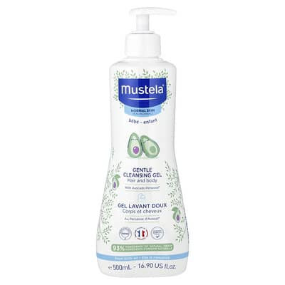 Gentle Cleansing Gel with Avocado Perseose®, Hair and Body, 16.90 fl oz (500 ml)