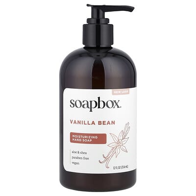 Увлажняющее мыло для рук, Vanilla Bean, 12 fl oz (354 ml)