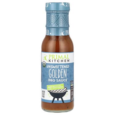 Primal Kitchen Золотой BBQ соус, несладкий, 8.5 oz (241 g)