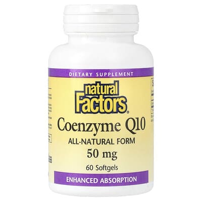 Coenzyme Q10, 50 mg, 60 Softgels