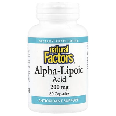 Alpha-Lipoic Acid, 200 mg, 60 Capsules