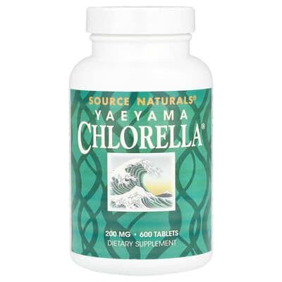 Yaeyama Chlorella®, 600 таблеток (20 mg на таблетку)