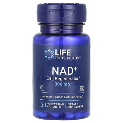 NAD+  Cell Regenerator™, 300 mg, 30 Vegetarian Capsules