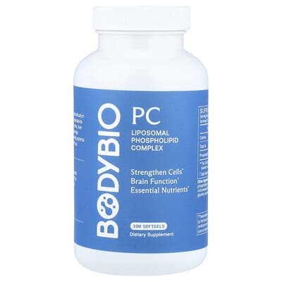 PC, Liposomal Phospholipid Complex, 100 Softgels (650 mg per Softgel)