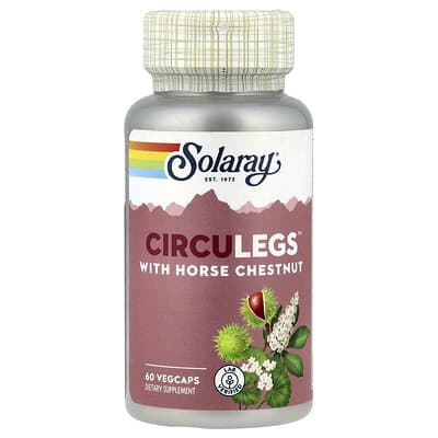 CircuLegs™ с конским каштаном, 60 вегетарианских капсул