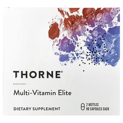 Multi-Vitamin Elite, A.M. & P.M., 2 Bottles, 90 Capsules Each