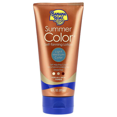 Автозагар Banana Boat Summer Color®, Light Medium Color, 177 ml