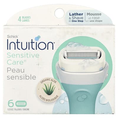 Intuition® сменные кассеты для чувствительной кожи, 6 шт